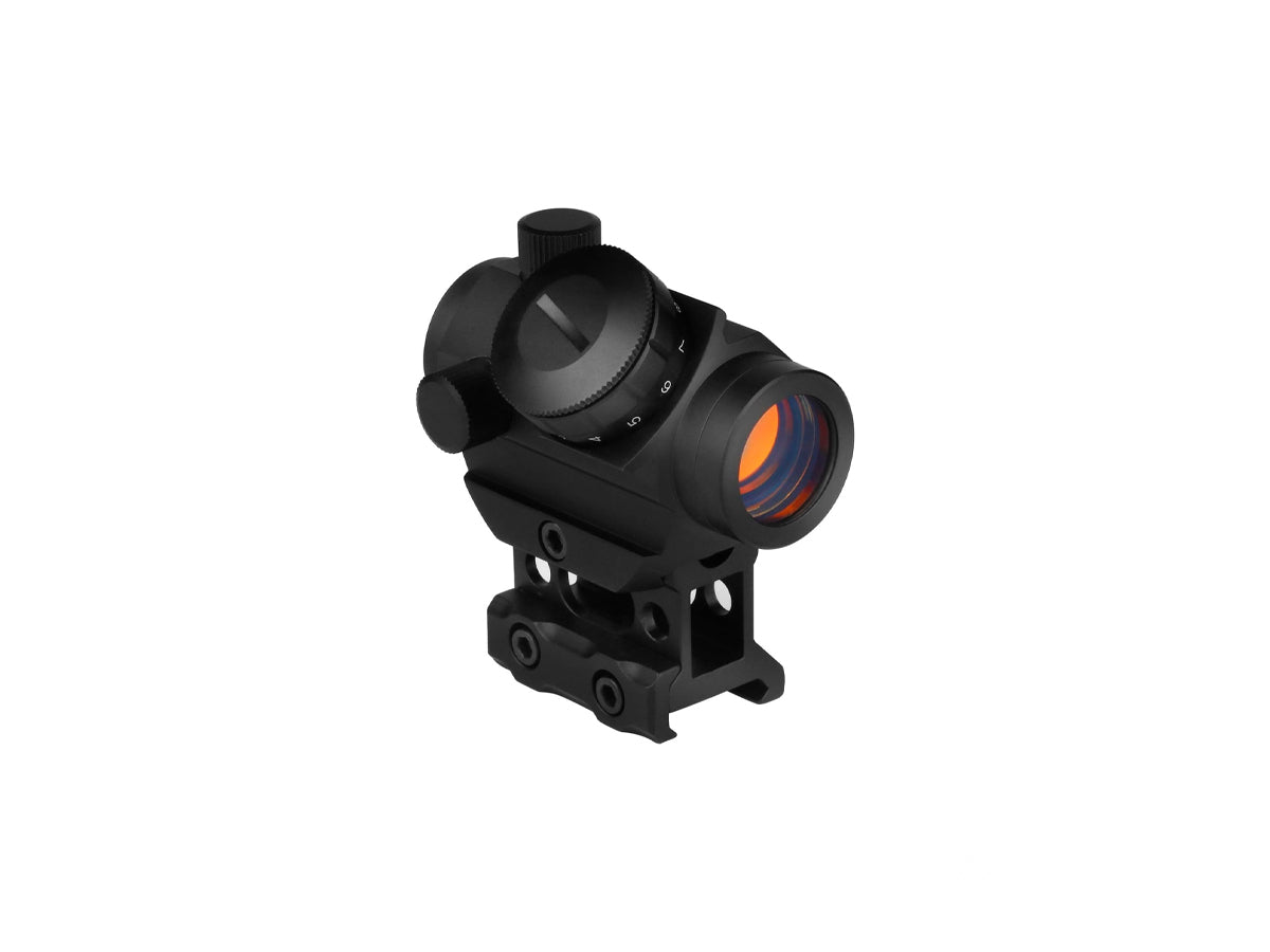 Red Dot Sight, 4 MOA Compact Red Dot Gun Sight Rifle Scope with 1 inch Riser Mount