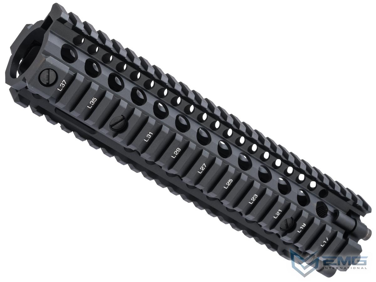 EMG Licensed Daniel Defense M4A1 RIS II Airsoft CNC Aluminum Handguard (Color: Black / 9.5" / Mk18)