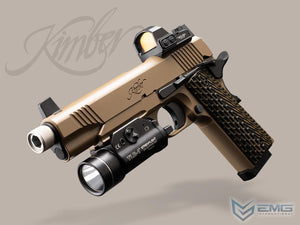 EMG x Kimber Licensed Custom TLE/RL II 1911 CO2 Gas Blowback Airsoft Pistol