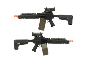 Krytac Full Metal Trident LMG Enhanced AEG Light Machine Gun with Keymod Handguard