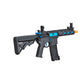 Lancer Tactical Gen 3 Hellion 7" M-LOK Airsoft AEG Rifle w/ Crane Stock (Color: Black & Blue)