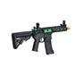 Lancer Tactical Gen 3 Hellion 7" M-LOK Airsoft AEG Rifle w/ Crane Stock (Color: Black & Green)