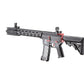 Lancer Tactical Gen 3 M4 SPR Interceptor Airsoft AEG Rifle with Red Accents (Color: Black)