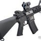 Matrix / S&T Sportsline M4 RIS Airsoft AEG Rifle w/ G3 Micro-Switch Gearbox Black Stubby 5" Fixed Stock