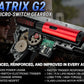 Matrix / S&T Sportsline M4 RIS Airsoft AEG Rifle w/ G3 Micro-Switch Gearbox Black Stubby 5" Fixed Stock