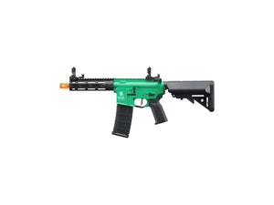 Lancer Tactical Gen 2 Hellion M-LOK 7" Airsoft M4 AEG (Color: Green & Black)(Battery and Charger Included)