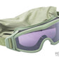 Matrix Tactical Systems "Onyx" ANSI Rated Airsoft Goggles (Color: Black / Clear)