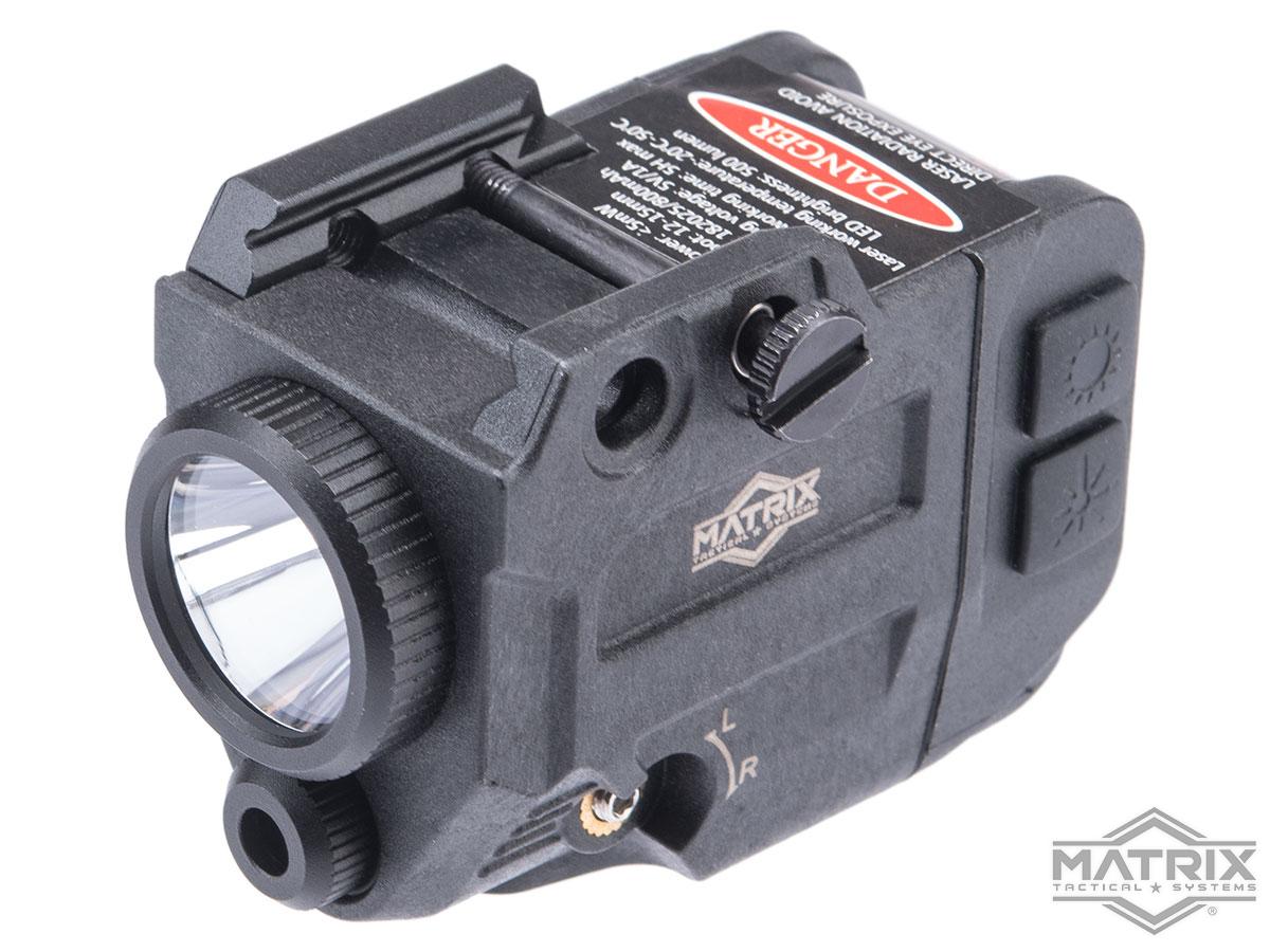 Focus T3 Evo Matrix Max-Luminous Weapon Mount Combat Flashlight 500 Lumen w/ Green Laser