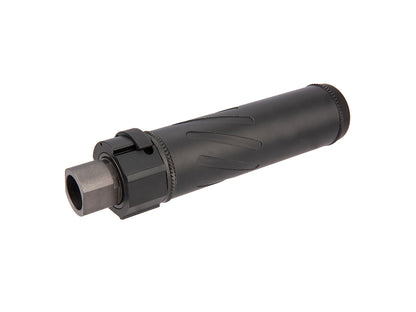 5KU SOCOM556RC QD Airsoft 6" Mock Suppressor / Barrel Extension [Smooth] (BLACK)