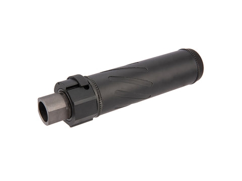 Retro Arms CZ 14mm negative CNC Muzzle Brake for Airsoft AEGs (Model: Type B)