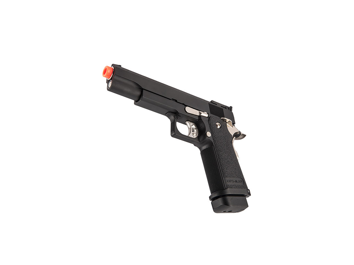 Golden Eagle IMF OPS-M.RP HiCapa Semi-Auto GBB Metal Pistol, BK