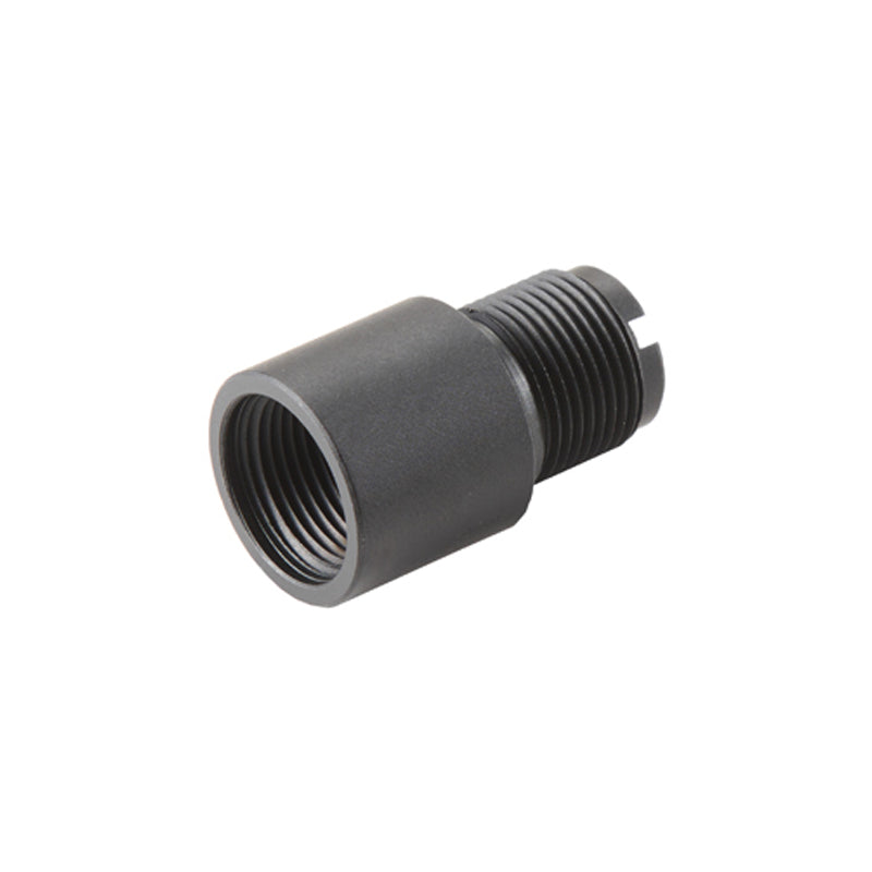 14mm Positive (+) to 14mm Negative (-) Flash hider / Barrel Adapter for Airsoft AEG