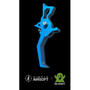 Simple Airsoft X Ghost Gen 3 CNC Adjustable Speed Trigger M4/M16 - Style 6