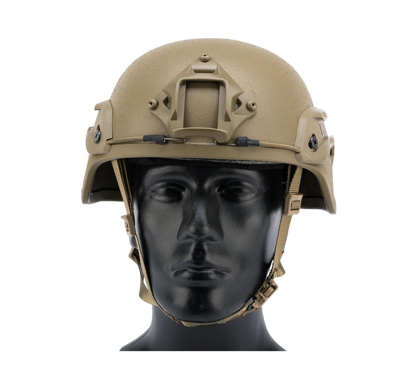 Matrix MICH 2000 Fiberglass Airsoft Helmet w/ NVG Mount & Side Rail