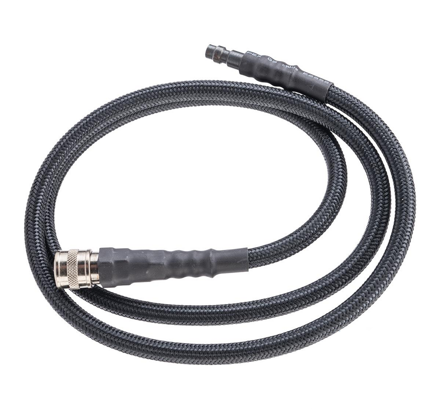 EMG Master Mods Standard Braided Hose for HPA Systems with Quick Detach Fittings by ICS (Model: 36in)