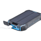 Ultimate 26800mAh Wireless Charging Solar Charger Power Bank w/ Integrated Flashlight