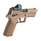 SIG Sauer ProForce P320 M18 MHS Airsoft GBB Pistol (Model: Tan / Green Gas / Competition Package)