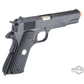 Matrix x Golden Eagle Full Metal M1911A1 Gas Blowback Airsoft Pistol (Color: Black / Eagle Wing Grips)