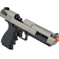 Magnum Research Licensed Semi/Full Auto Metal Desert Eagle L6 CO2 Gas Blowback Airsoft Pistol by KWC (Color: 2-Tone)