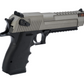 Magnum Research Licensed Semi/Full Auto Metal Desert Eagle L6 CO2 Gas Blowback Airsoft Pistol by KWC (Color: 2-Tone)