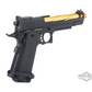 Matrix x Golden Eagle Full Metal OTS .45 Tactical Hi-CAPA Gas Blowback Airsoft Pistol w/ Carrying Case (Model: Mod-12)