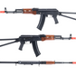 Cybergun Kalashnikov Licensed AK-74 Airsoft AEG Rifle by ICS (Model: AKS-74)