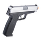 Cybergun KAHR ARMS Licensed TP45 Full Size Airsoft Pistol (Color: Silver / Gun Only)