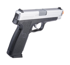 Cybergun KAHR ARMS Licensed TP45 Full Size Airsoft Pistol (Color: Silver / Gun Only)