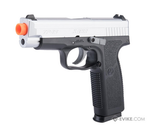 Cybergun KAHR ARMS Licensed TP45 Full Size Airsoft Pistol (Color: Silver / Gun Only)