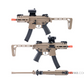 SIG Sauer ProForce Sportline MPX-K Airsoft AEG SMG (Color: Dark Earth / Gun Only)