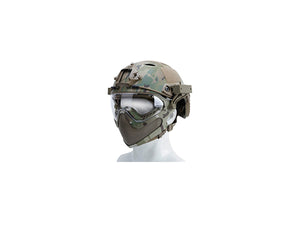 G-FORCE PILOTEER FAST HELMET ADAPTER FACE MASK - MULTI-CAMO