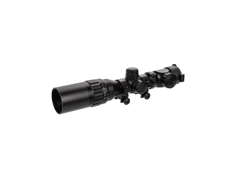 Lancer Tactical 4x21 AO Rifle Scope with Lens Caps