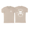 Simple Airsoft Limited Edition Skull Long/Short Tee Shirt - Tan