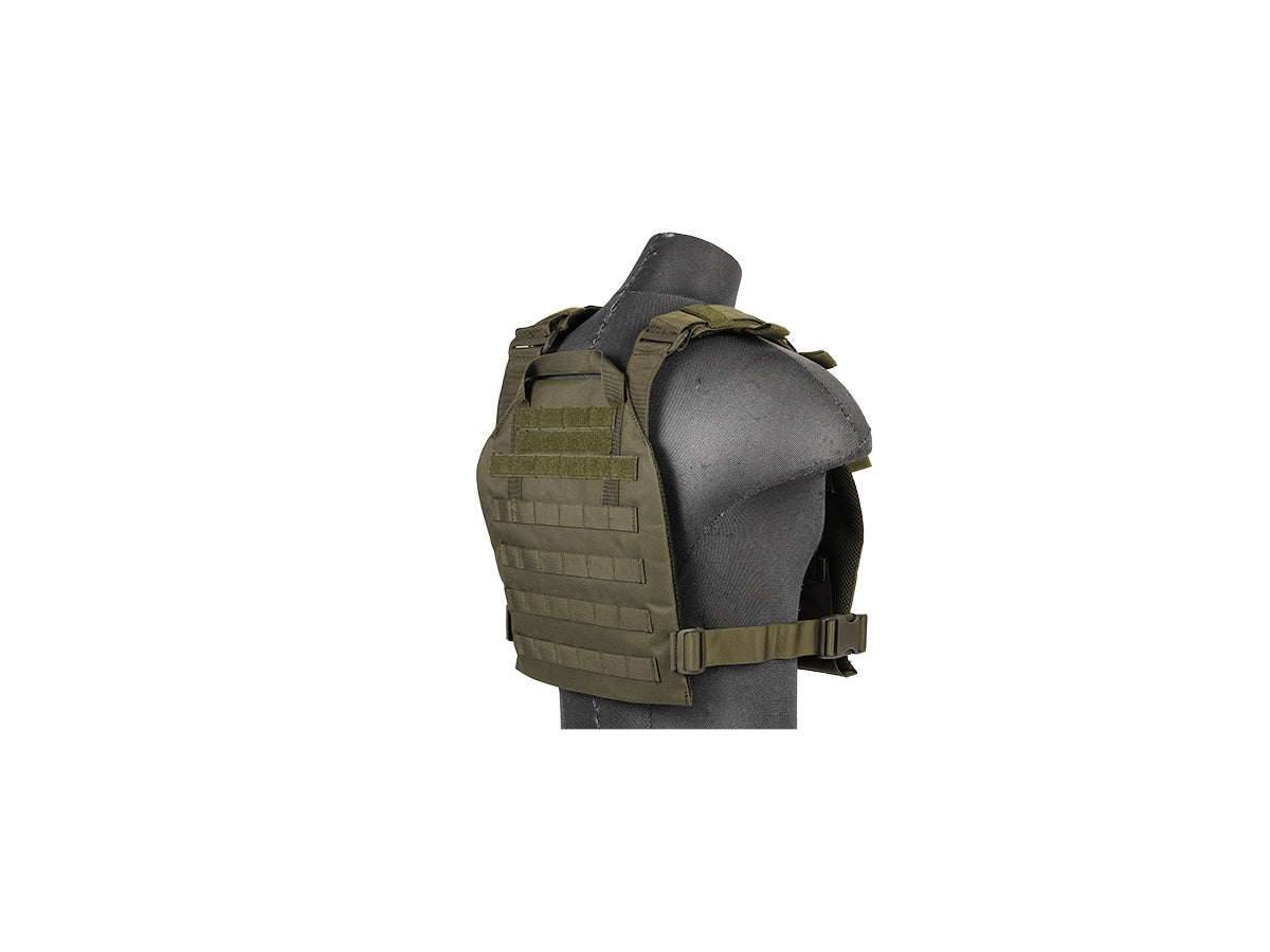 Nylon Lightweight Tactical Vest (OD Green)