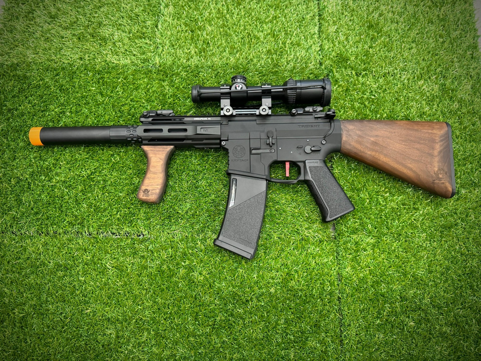 Ghost Collection "The Blueprint" Walnut Edition Krytac PDW-M