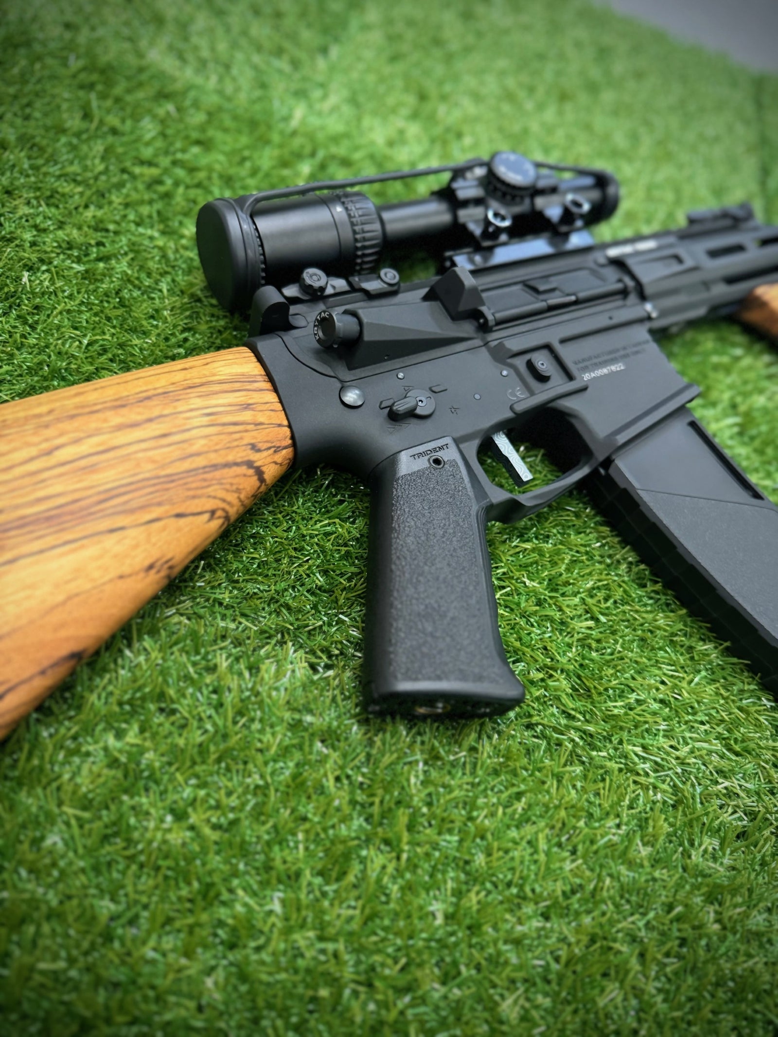 Ghost Collection "The Blueprint" ZebraWood Edition Krytac PDW-M