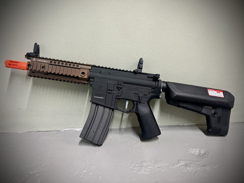 Custom Elite Force/VFC Avalon Gen2 Full Metal VR16 Saber Carbine M4 AEG Rifle with M-LOK Handguard - Black