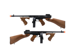 Cybergun Licensed Thompson 1928 "Chicago Typewriter" Airsoft AEG Rifle w/ Imitation Wood Furniture