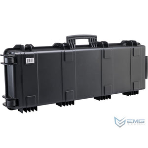 EMG Transporter Lockable 42" Hard Case w/ Low-Profile Wheels & Pluckable Inner Foam (Color: Matte Black)