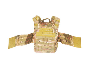 Speed Attack Plate Carrier w/DUAL INNER MAG POUCH + SHOULDER PADS