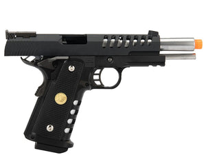 WE-Tech Hi-CAPA 5.1 Hyper Speed Airsoft Gas Blowback Pistol w/ Threaded Barrel