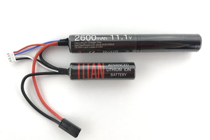 Titan Power 11.1v 2600mAh 10C Nunchuck Type Li-Ion Battery (Tamiya)