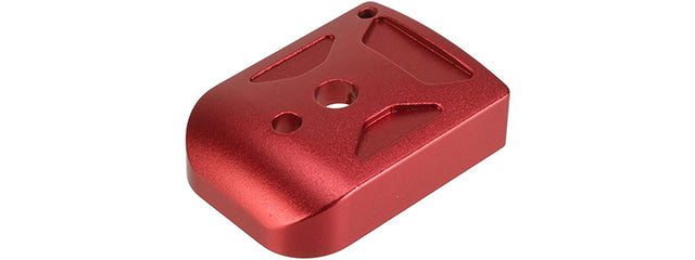 5KU R ALUMINUM HI-CAPA MAG BASE COVER - TYPE 1 (RED)