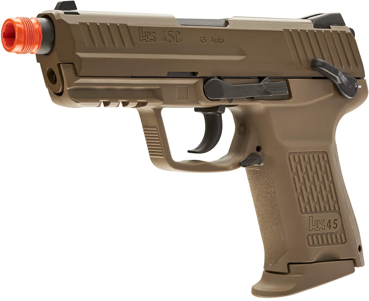 Umarex Heckler & Koch Licensed HK45 Compact Tactical Airsoft GBB Pistol