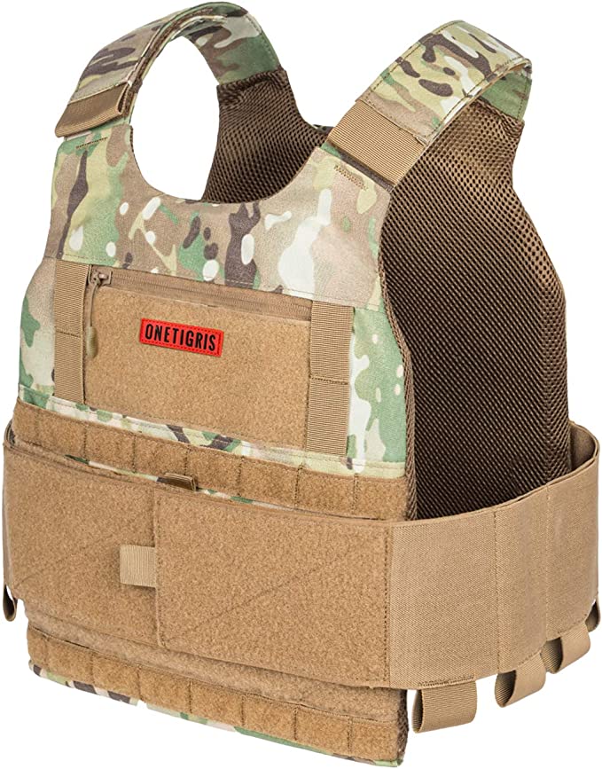 OneTigris Low Profile Tactical Vest (Color: Multicam)
