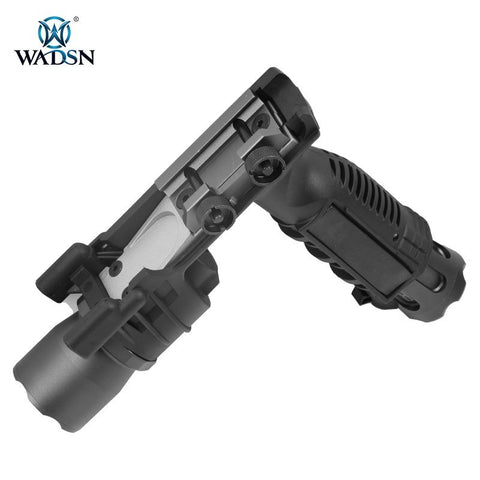 Matrix Max Tactical Rechargeable Compact Weapon Mount Tactical Flashlight (Model: Alpha 600 Lumen / w/ Green Laser)