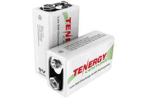 Tenergy 9V Alkaline Battery (2 pack)