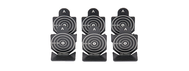 METAL SHOOTING TARGETS - TYPE A (SET OF 6)