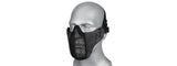 Lancer Tactical Low Profile Iron Face Padded Lower Half Face Mask