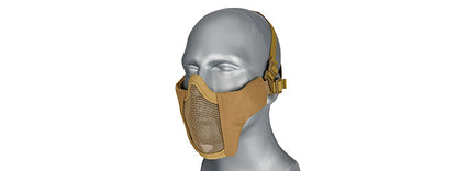 Lancer Tactical Low Profile Iron Face Padded Lower Half Face Mask